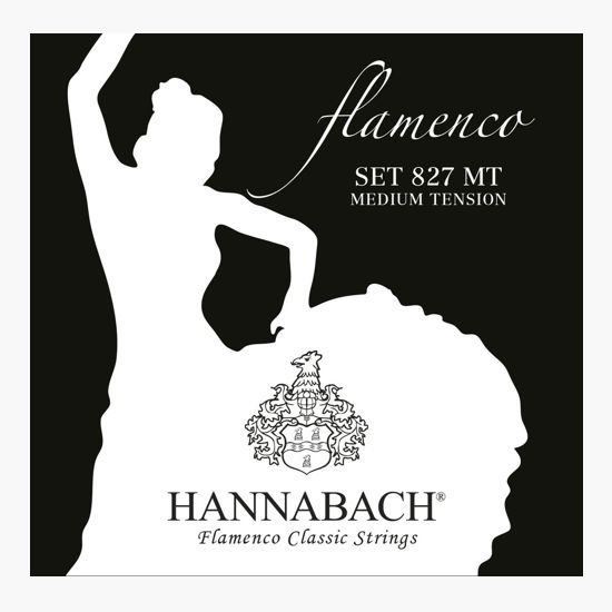 Hannabach - Strings for classic guitar Serie 827 Medium Tension Flamenco