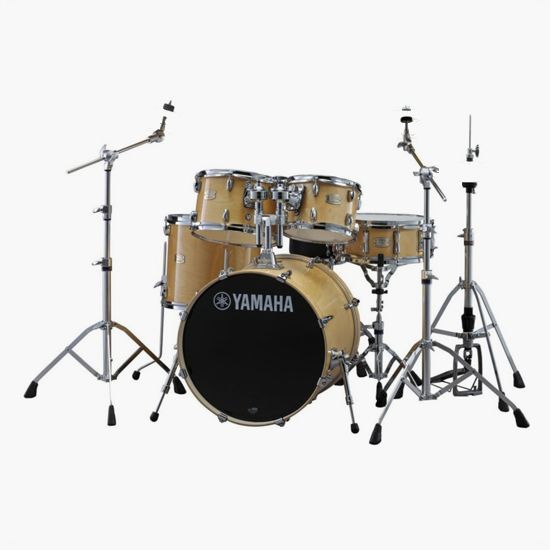 Stage Custom kit with 20 inch Bass - Natural Finish