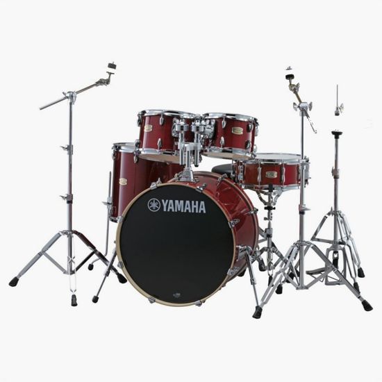 Stage Custom kit with 22 inch Bass - Cranberry Red Finish