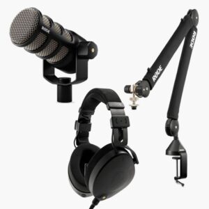 Podmic & Headphones + Arm Bundle