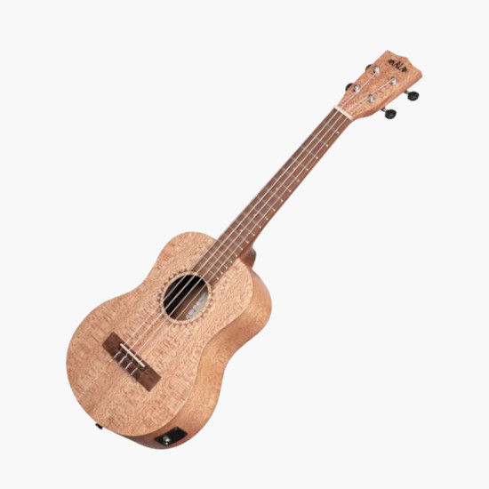 Burled Meranti Tenor Ukulele, with EQ