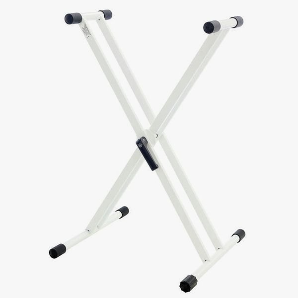 18993-015-76 White - Double Braced X-Stand